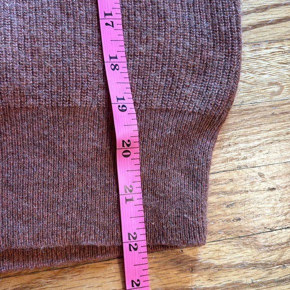 Burnt Orange Madewell Sweater - Picture 4 of 7